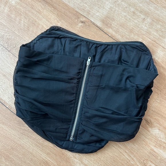 Black chiffon corset size small - Picture 5 of 5